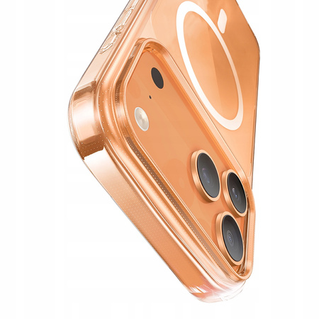 MCDODO ETUI MAGNETYCZNE CLEAR CASE WZMOCNIONE DO MAGSAFE IPHONE 17 PRO MAX