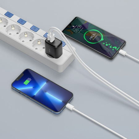 TECH-PROTECT ŁADOWARKA 2-PORT C20W PD20W QC3.0 DO IPHONE SAMSUNG XIAOMI 20W