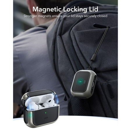 ESR ETUI ORBIT HALOLOCK DO APPLE AIRPODS PRO 3 MAGSAFE OCHRONA