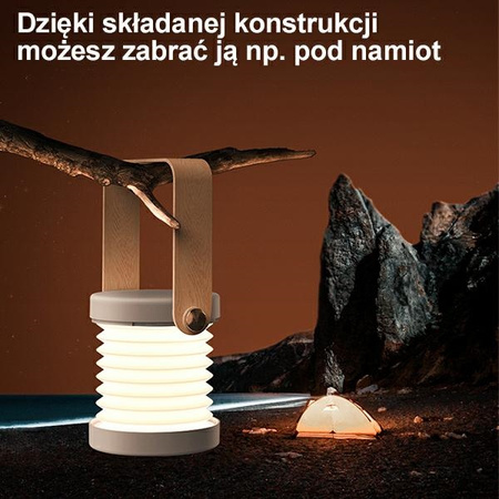 USAMS LAMPKA LED WIELOFUNKCYJNA DO BIURA SYPIALNI 3 TRYBY KONTROLA