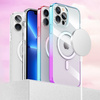 Kingxbar PQY Gradient Series magnetyczne etui do iPhone 13 Pro Max obudowa pokrowiec przezroczysty (kompatybilne z MagSafe)