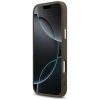 Etui Guess 4G Big 4G Classic Logo na iPhone 17 Pro Max brązowy - srebrne