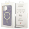Etui Guess GUHMP14MH4STU na iPhone 14 Plus 6.7" purpurowy/purple hardcase 4G MagSafe