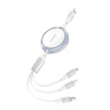 FONENG KABEL 3W 1 DO IPHONE 11 12 13 14 MICRO USB 1.1M SZYBKIE ŁADOWANIE