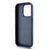 DKNY POKROWIEC SKÓRZANY DO IPHONE 15 PRO 6.1 MONO STRIPE Z LOGO METALOWYM