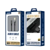 JELLICO kabel B21 Lightning - JACK 3.5MM 1.2M Czarny