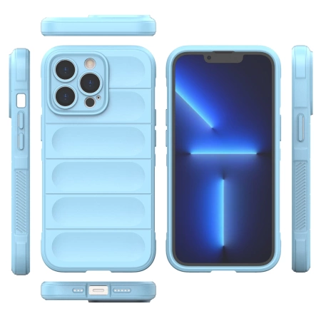 MAGIC SHIELD CASE ETUI DO IPHONE 13 PRO PANCERNE ELASTYCZNE WYSOKA OCHRONA