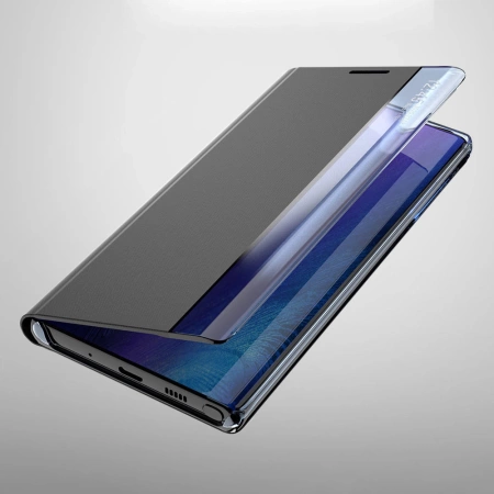 HURTEL NEW SLEEP CASE POKROWIEC DO SAMSUNG GALAXY A03S Z KLAPKĄ I PODSTAWKĄ