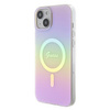 Guess GUHMP15MHITSP iPhone 15 Plus 6.7" różowy/pink hardcase IML Iridescent MagSafe