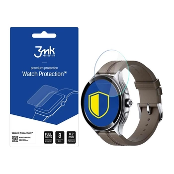 Szkło hybrydowe 3mk Watch Protection™ v. FlexibleGlass Lite na Xiaomi Watch 2 Pro