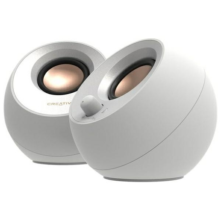 CREATIVE GŁOŚNIKI PEBBLE 2.0 V3 DO KOMPUTERA USB-C BLUETOOTH 5.0 NOWOCZESNE