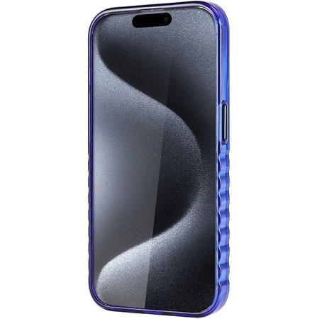 Etui Audi IML MagSafe na iPhone 15 Pro Max - niebieskie