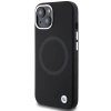 Etui BMW Signature Liquid Silicone MagSafe na iPhone 15 - czarne