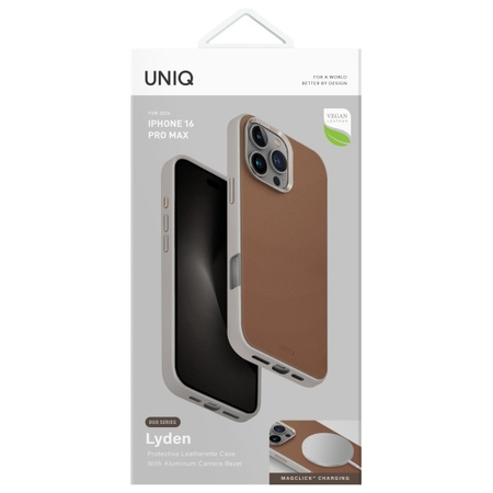 UNIQ ETUI LYDEN DS DO IPHONE 16 PRO MAX ZMAGNETYZOWANE DO MAGSAFE ŁADOWANIE