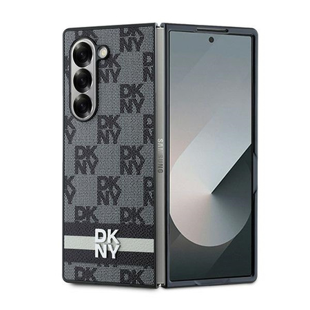 DKNY ETUI DO TELEFONU SAMSUNG GALAXY Z FOLD6 F956 POKROWIEC Z WZOREM PASKÓW