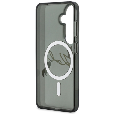 Etui Karl Lagerfeld IML KC Script        MagSafe do Samsung Galaxy S26 czarny