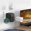 TECH-PROTECT ADAPTER PRZEJŚCIÓWKA TA200 DO EU UK US AU CZARNY