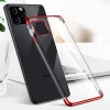 HURTEL ETUI POKROWIEC DO XIAOMI MI 11 ŻELOWE Z METALICZNĄ RAMKĄ OCHRONA