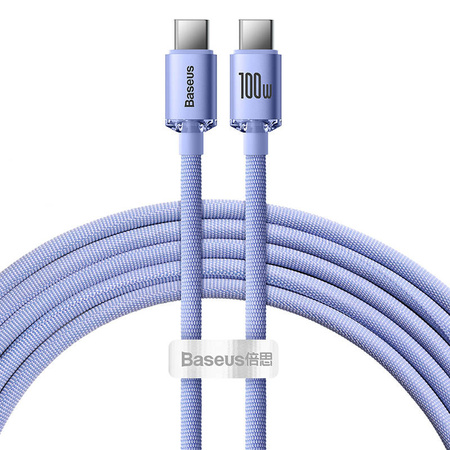 BASEUS KABEL USB-C DO USB-C 100W DO TELEFONÓW I LAPTOPÓW 1.2M SZYBKI PRZEŚL