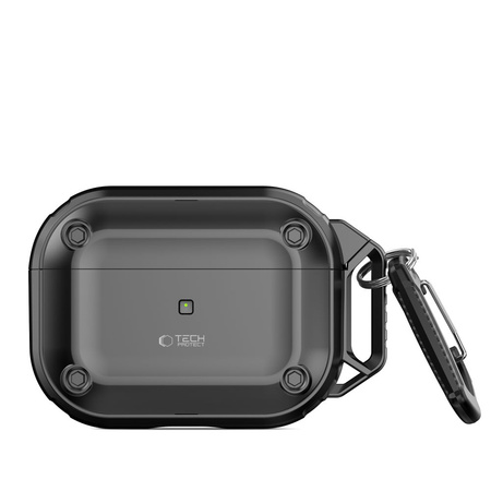 TECH-PROTECT ROUGH HOOK ETUI DO APPLE AIRPODS PRO 1 2 OCHRONA W STRUKTURZE