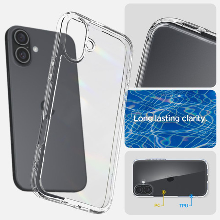 SPIGEN ETUI ULTRA HYBRID DO IPHONE 16 ZAPEWNIA OCHRONĘ I ELEGANCKI WYGLĄD
