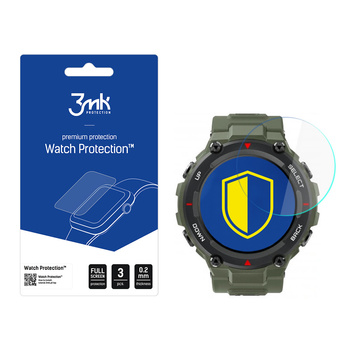 3MK SZKŁO HYBRYDOWE DO XIAOMI AMAZFIT T-REX 1.3 FLEXIBLEGLASS OCHRONA