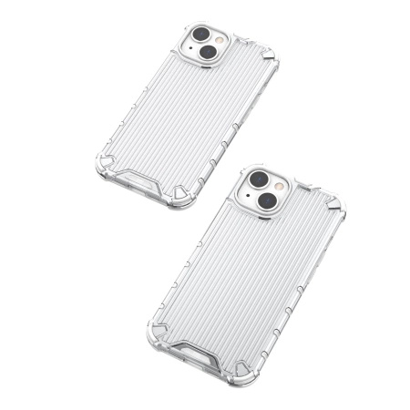 Ombre Protect Case etui do iPhone 14 Plus pancerny pokrowiec różowo-niebieskie