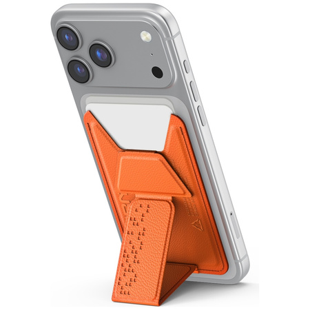 Portfel Skinarma Kado Haxa Magnetic Cardholder Grip Stand pomarańczowy