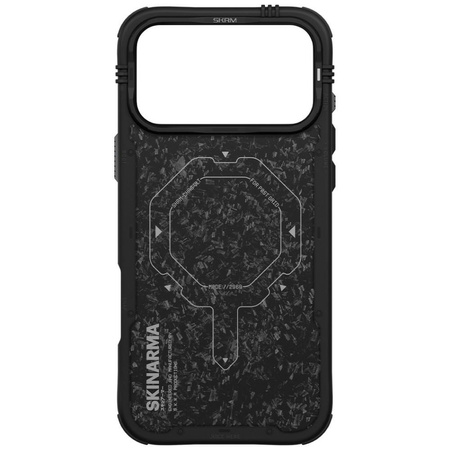 Etui Skinarma Vektor MagSafe do iPhone   17 Pro onyx