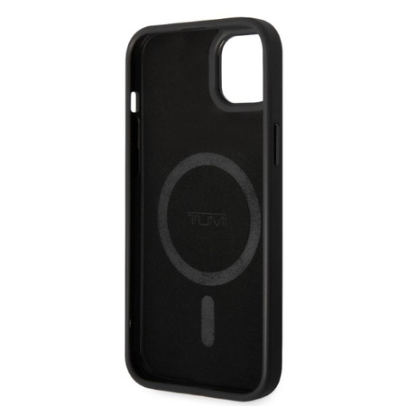 Tumi TUHMP14SRBAK iPhone 14 / 15 / 136,1 czarny/black hardcase Leather Balistic Pattern MagSafe
