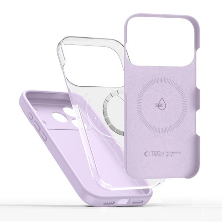 TECH-PROTECT ETUI SILICONE MAGSAFE DO IPHONE 17 PRO MAX OCHRONA SILIKONOWA