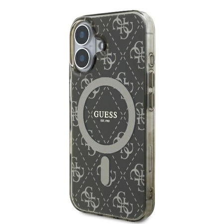 GUESS ETUI HARDCASE IML 4G BACKGROUND DO MAGSAFE DO IPHONE 16 PLUS 6.7