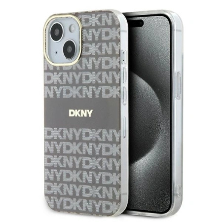 DKNY ETUI DO IPHONE 15 14 13 6.1 HARDCASE IML MONO STRIPE DO MAGSAFE