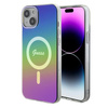 GUESS POKROWIEC MAGNETYCZNY DO IPHONE 15 14 13 DO MAGSAFE HARDCASE RAINBOW