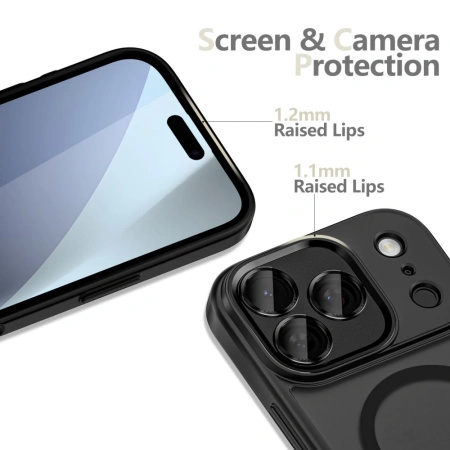 TECH-PROTECT ETUI MAGCAM MAGSAFE DO IPHONE 17 PRO OCHRONA Z MAGNETYCZNYM