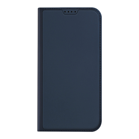 Etui do iPhone 15 Pro pokrowiec z klapką i portfelem Dux Ducis Skin Pro - niebieski