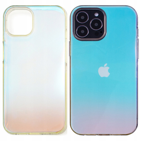 Aurora Case etui do iPhone 13 Pro żelowy opalizujący pokrowiec niebieski