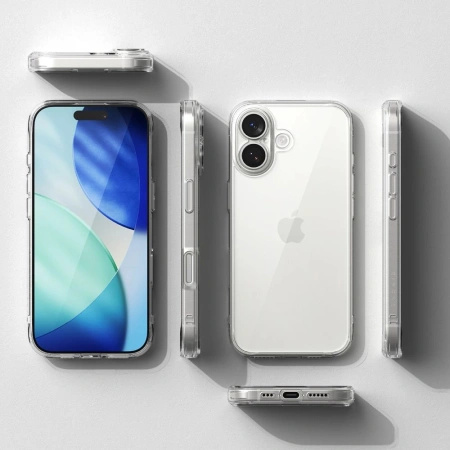 RINGKE ETUI FUSION DO IPHONE 17 POKROWIEC PRZEZROCZYSTY WYTRZYMAŁY