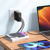 MCDODO SZYBKA ŁADOWARKA SIECIOWA ZASILACZ DO MACBOOK GAN 3X USB-C USB 140W
