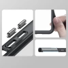 HURTEL ETUI POKROWIEC DO SAMSUNG GALAXY S23+ OUTER SPACE Z ELASTYCZNĄ RAMKĄ