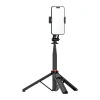 HURTEL SELFIE STICK 1.3M DO TELEFONÓW TELESKOPOWY TRIPOD ZUCHWYT NA TELEFON