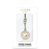 Etui Guess zawieszka GUCPMHGLD Phone Strap Heart Diamond Charm with Rhinestones