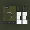 HOFI HYBRID PRO+ SZKŁO 2-PACK DO XIAOMI SMART BAND 9 9 NFC OCHRONA Z EKRANU
