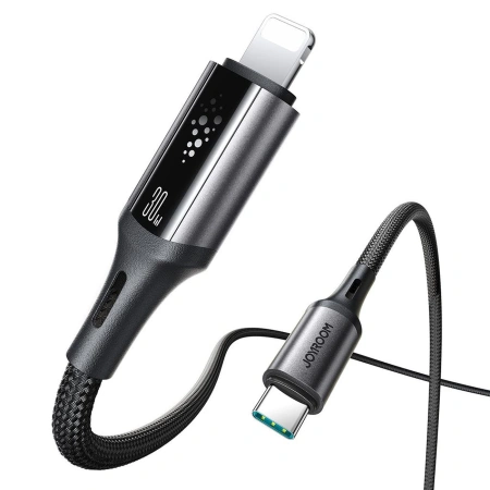 Kabel Joyroom S-A60 StarTalk 30W USB-C- Lightning 1,2m - czarny