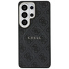 Etui Guess 4G Embossed Ring MagSafe do Samsung Galaxy S26 Ultra czarny