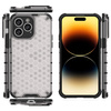 Honeycomb etui iPhone 14 Pro pancerny hybrydowy pokrowiec przezroczyste