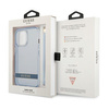 Guess GUHCP13LHTSGSB iPhone 13 Pro / 13 6,1" niebieski/blue hardcase Translucent Stap