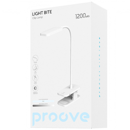 PROOVE LAMPKA BIURKOWA LIGHT BITE 1200MAH 5W DO BIURA Z REGULACJĄ