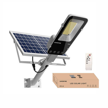 SUPERFIRE LAMPA SOLARNA 486W DO PODWÓRKA I OGRODU 1400LM Z BATERIĄ 20000MAH