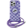 KARL LAGERFELD CASE DO MAGSAFE DO IPHONE 15 PRO MAX 6.7 CROSSBODY MONOGRAM